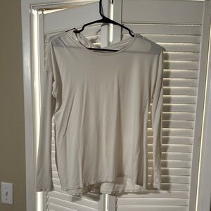 White Long Sleeve Lululemon Top